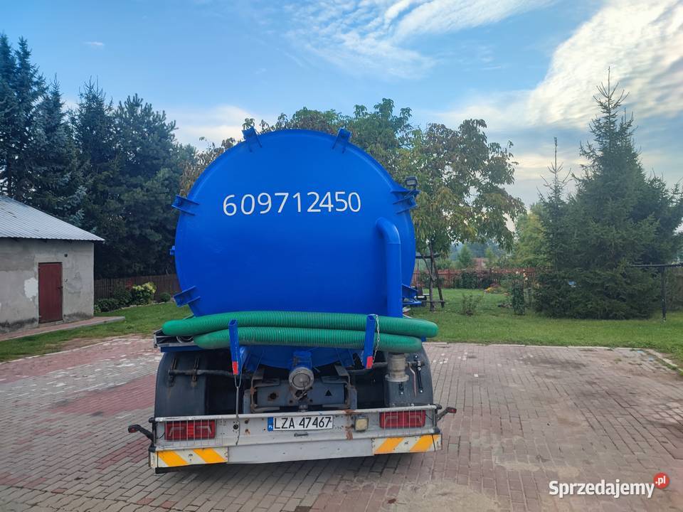 Wóz asenizacyjny Scania P94 Łomża