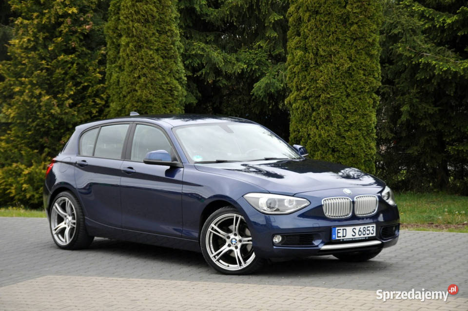 BMW 120 20d184LiftBiXenonLedSkóryParktronikI wielofunkcyjna kierownica Ostrów Mazowiecka
