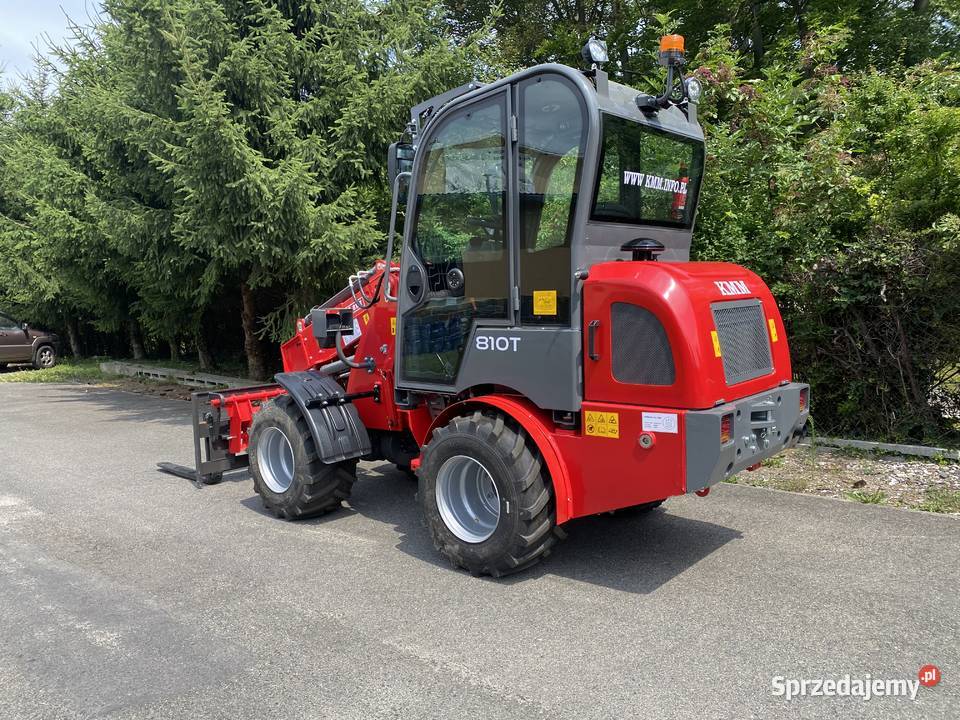Ładowarka teleskopowa NOWA KMM 810T Kubota łyżka 1h dolnośląskie Wojcieszów