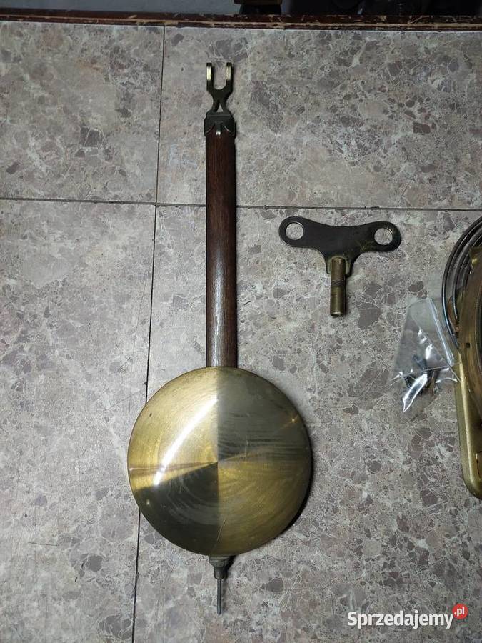 142 Zestaw mechanizm starego zegara Junghans A20 Antyki pomorskie Tczew