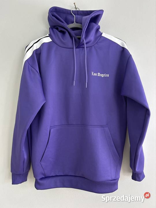 Bluza z kapturem XS fioletowa bluza z kapturem Pozostałe