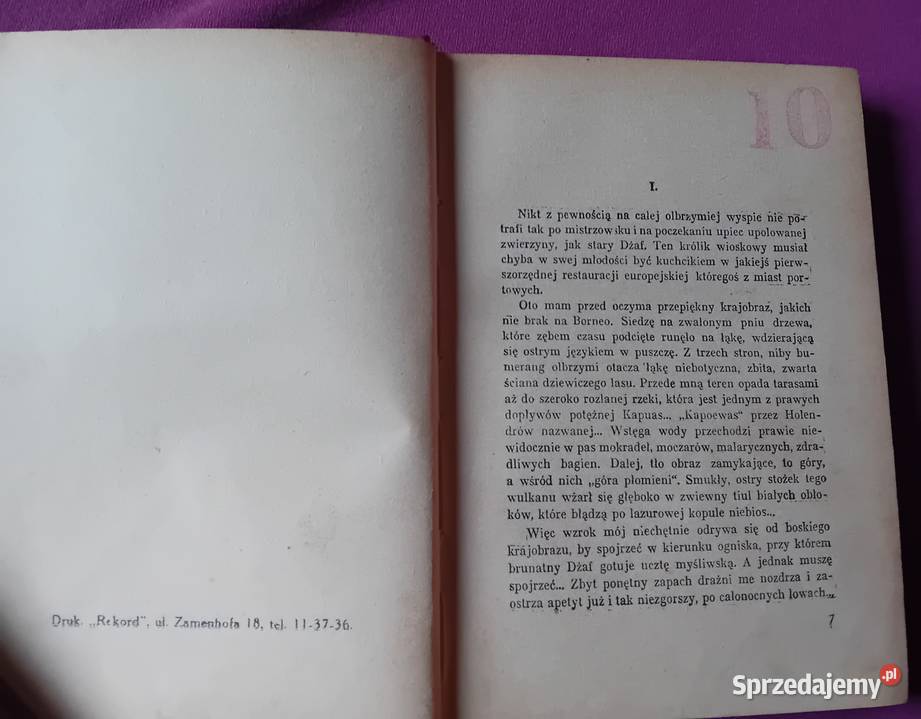 Antoni Marczyński Pieczeń z antylopy Rój 1928 r Koźminek