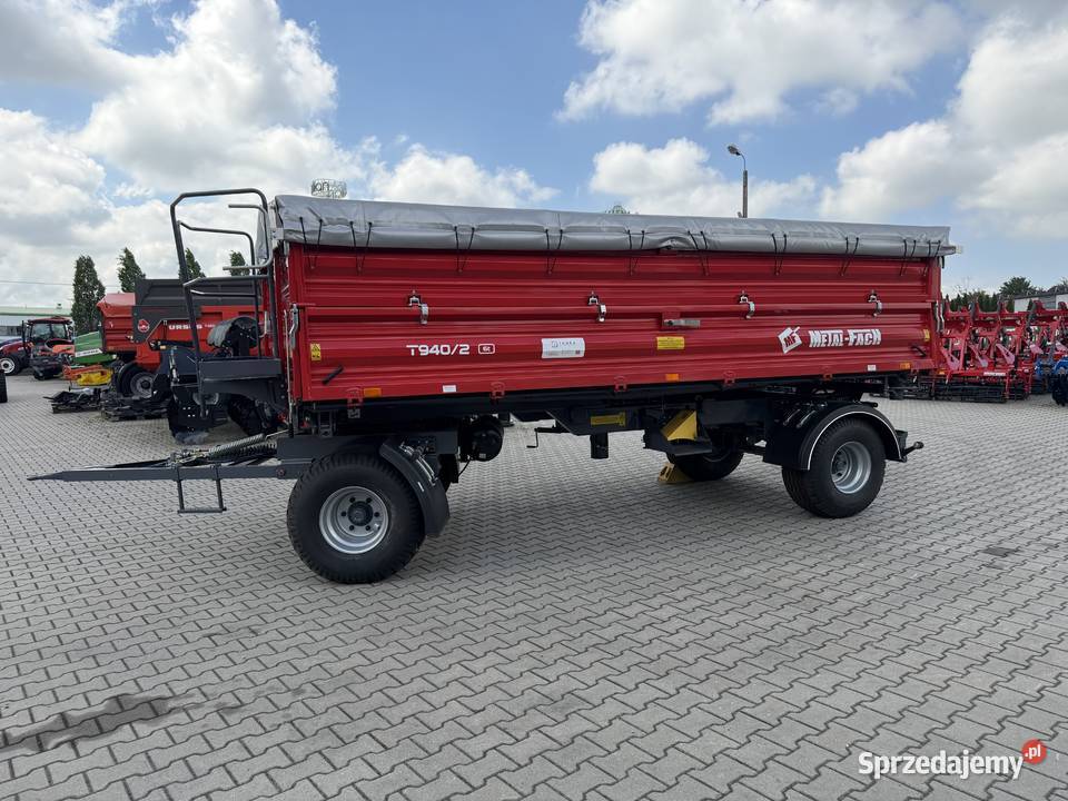 Przyczepa rolnicza paletowa MetalFach T9402 6T Opatówek sprzedam