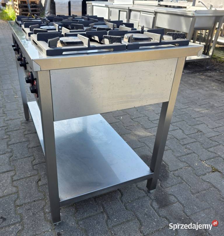 Kuchnia Gazowa 6 Palnikowa REDFOX 36 kW M1901 N Gastronomia Nowe Skalmierzyce