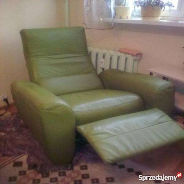 Fotel ze skóry rozkładany Częstochowa