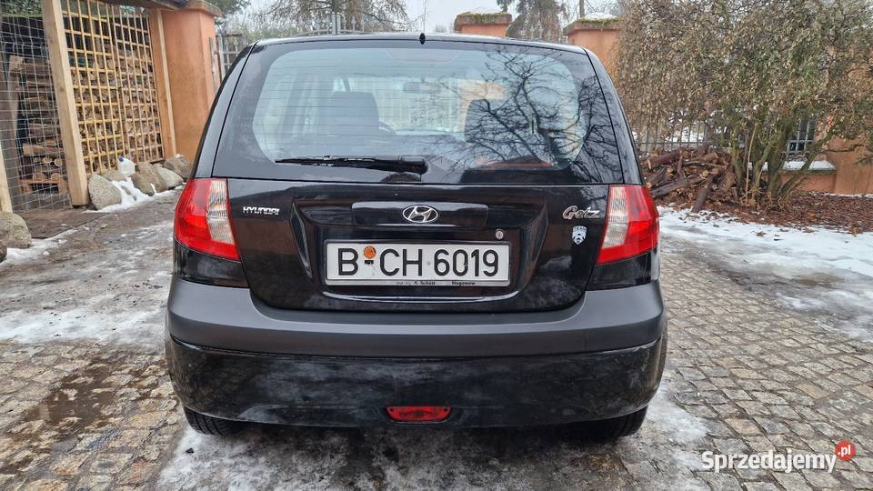 HYUNDAI GETZ 2008r 11 benzyna wspomaganie kierownicy