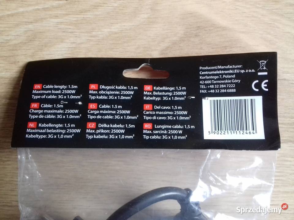 Przedłużacz 230V Maclean MCE204M Listwa Bydgoszcz