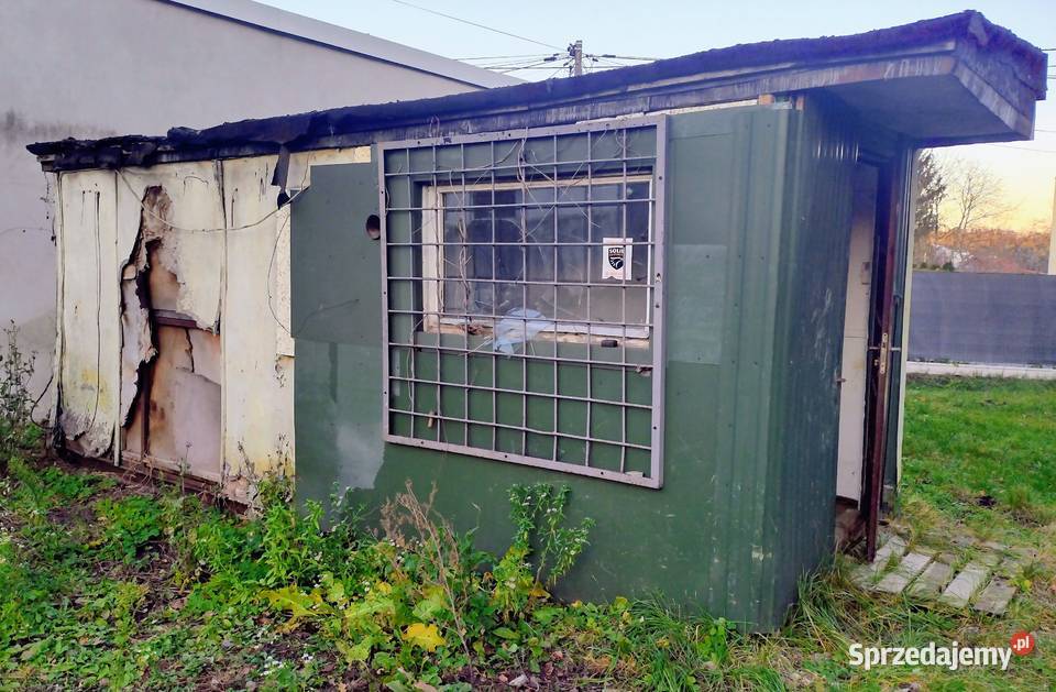 Kontener mieszkalny budka domek na działkę Warszawa