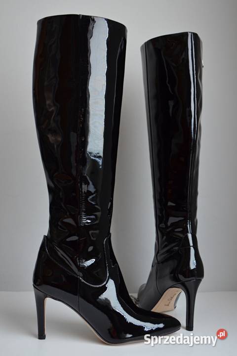 WYJĄTKOWE lakierowane kozaki SZPILKI Sam Edelman Białystok