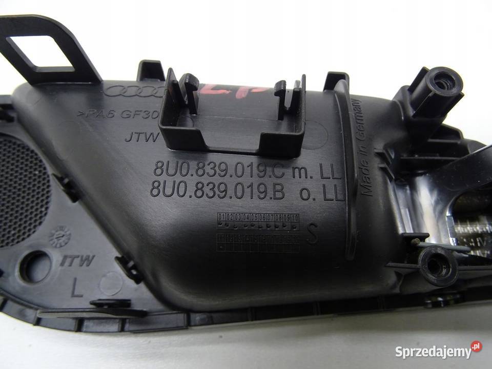 KLAMKA WEWNĘTRZNA DRZWI LEWA LEWY TYLNA małopolskie