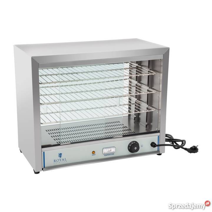 Witryna ekspozycyjna grzewcza 1000W przesuwne