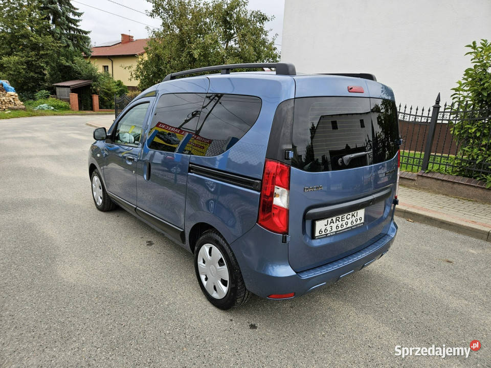Dacia Dokker Opłacona Zdrowa Zadbana Serwisowana ESP Dokker Kisielice sprzedam