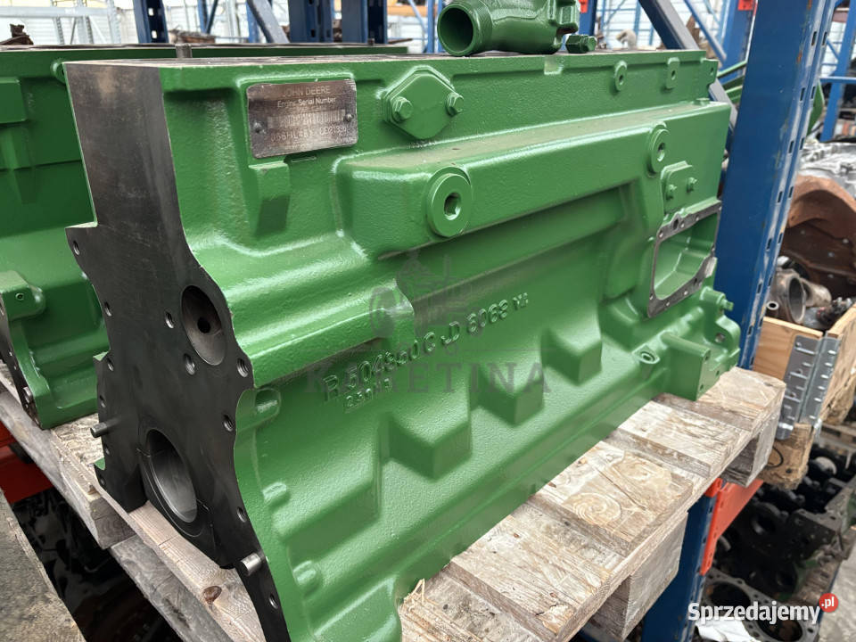 John Deere 6068 6068HL481 Blok Silnika R504850