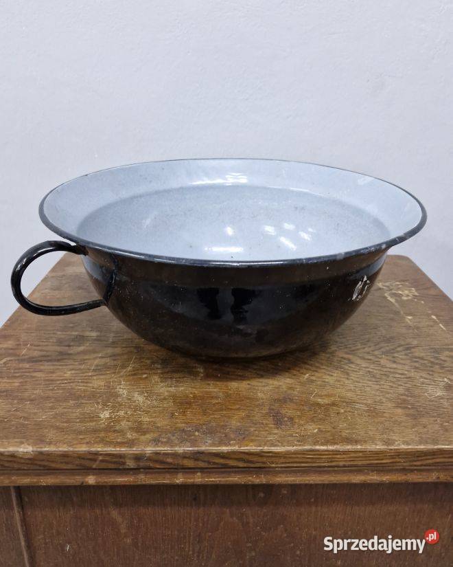 Stara Misa Ogrodowa Emaliowana AntykiMarki Marki