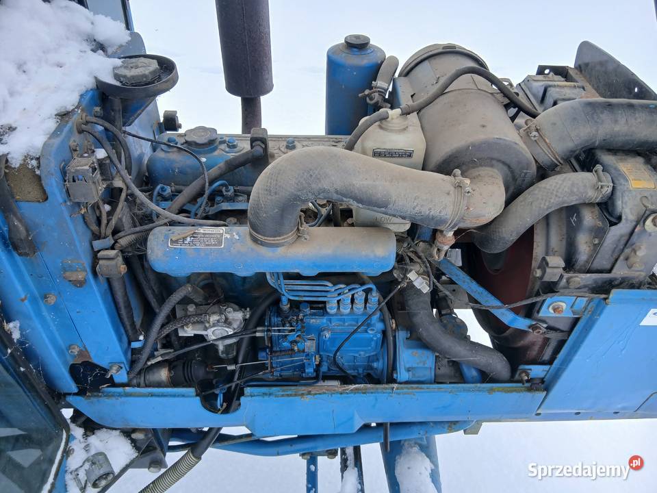 ford 2120 odsniezanie plug spych odsniezarka Kobylin-Borzymy