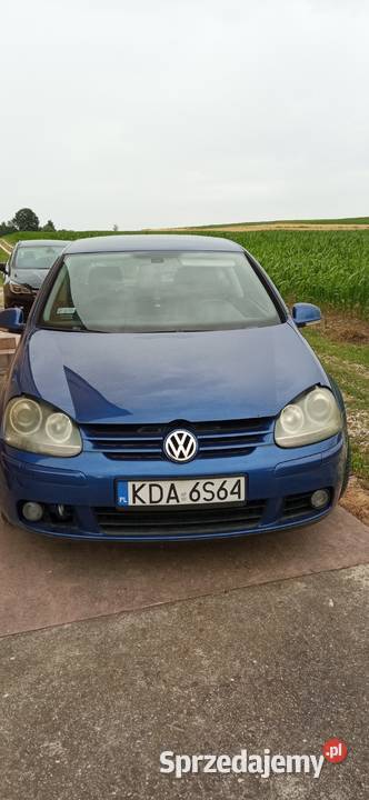 Sprzedam VOLKSWAGEN GOLF V 0308 Komfort 140KM Motoryzacja małopolskie Wielopole