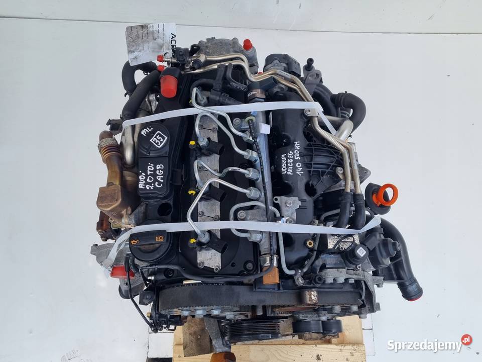 SILNIK KOMPLET Audi A6 C6 20 TDI 136