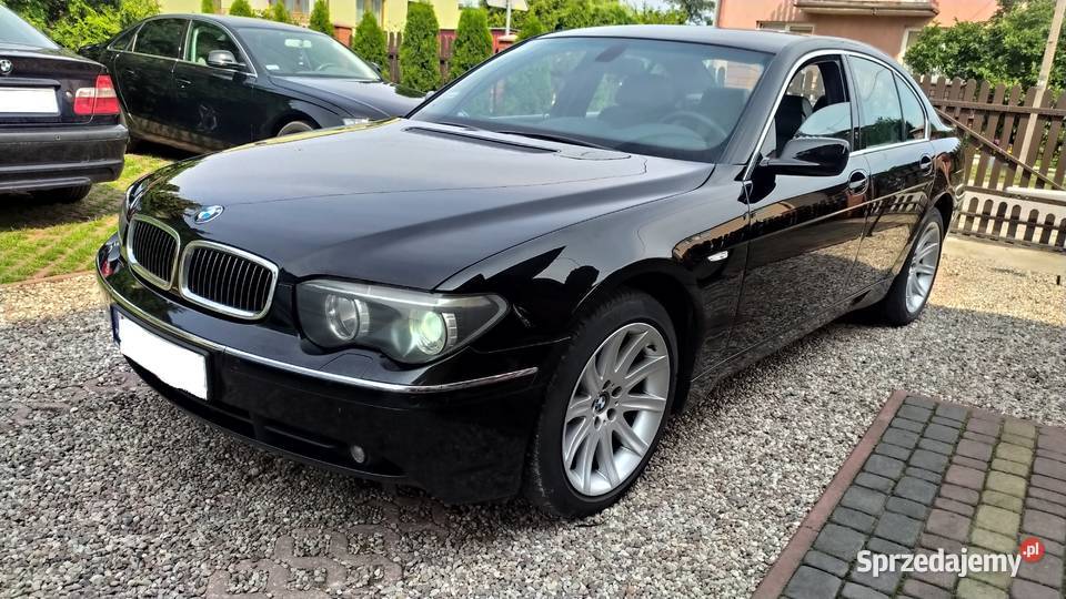 BMW 730D Czarna Limuzyna Komforty Wentylowane Toruń