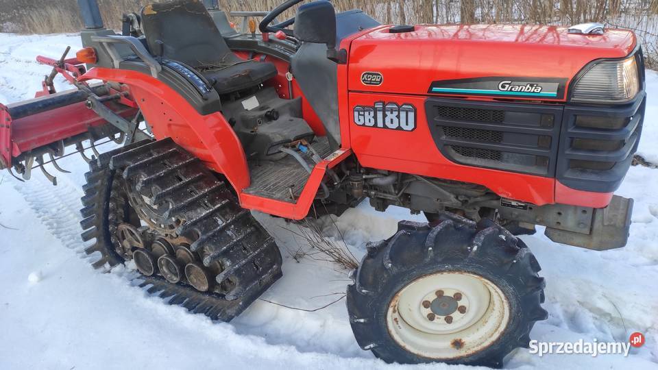 Traktorek japoński Kubota 4x4 GB180 Wspomaganie świętokrzyskie Gierlachów