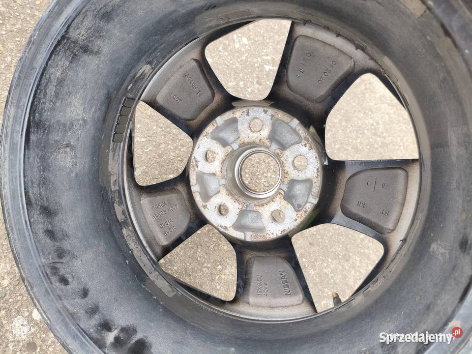 NISSAN JUKE 65Jx16 ET40 5x1143 felga aluminiowa Średnica 16" Brzesko