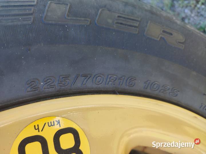 Koło zapasowe Suzuki Grand Vitara 2 5x1143 otw kujawsko-pomorskie Łąski Piec