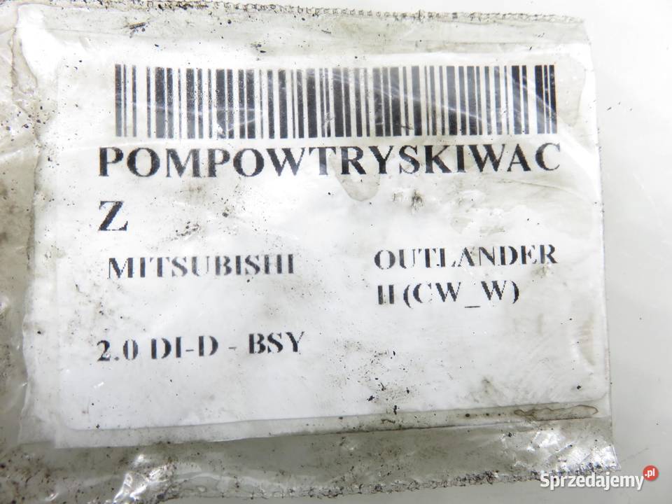 POMPOWTRYSKIWACZ MITSUBISHI OUTLANDER II 20 DID
