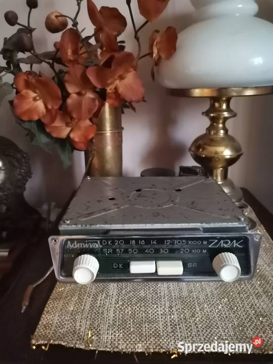 Radio samochodowe Unitra ZRK ADMIRAL z czasów Kraków sprzedam