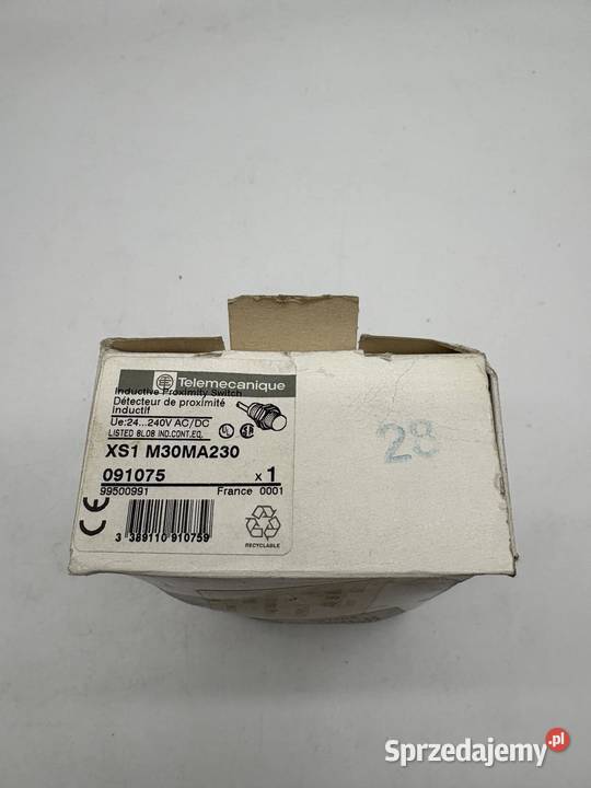 Telemecanique XS1 M30MA230 Czujnik indukcyjny Pozostałe Warszawa