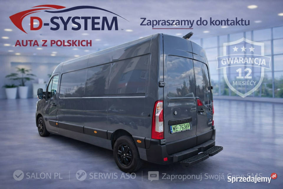 Renault Master 2023r LONG Furgon fvat SUPER STAN Białystok sprzedam