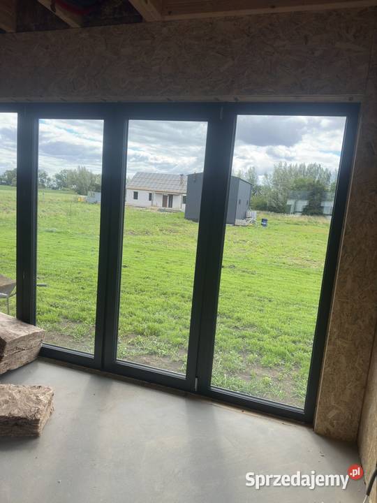 sprzedam okno tarasowe o wymiarach 360x230 marki sprzedam