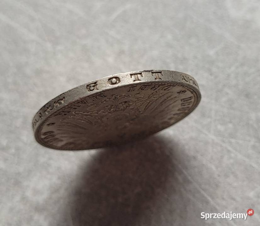 J20 NIEMCY CESARSTWO srebro 3 Marki 1909 r E Wola Kruszyńska