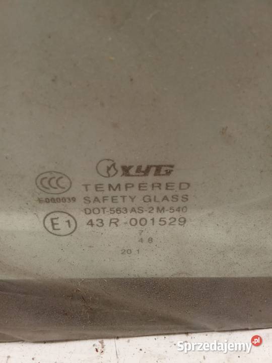 Szyba Trójkątna Prawa Tylna BMW Seria 3 E46 99 Bralin