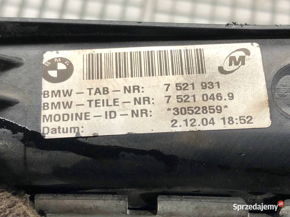 CHŁODNICA WODY BMW E87 16 115 7521931 0313 podkarpackie