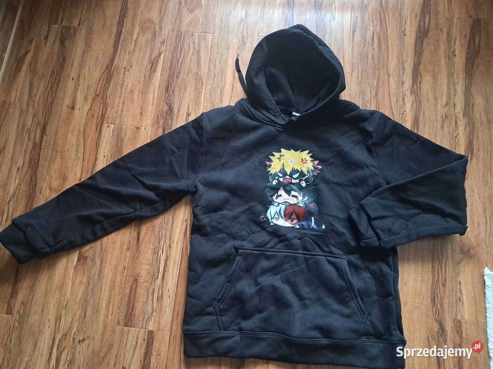 nowa czarna dziewczęca bluza na wzrost 164 brak Bluzy Sandomierz