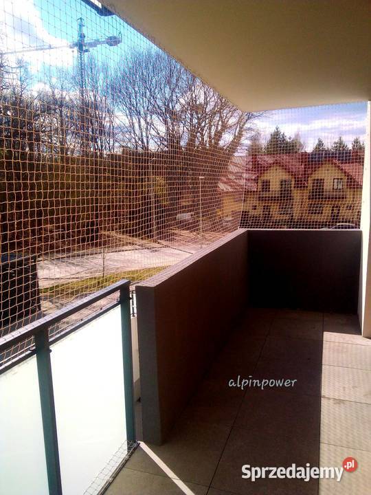 Siatka Na Balkon Wzmocniona Drutem Warszawa mazowieckie