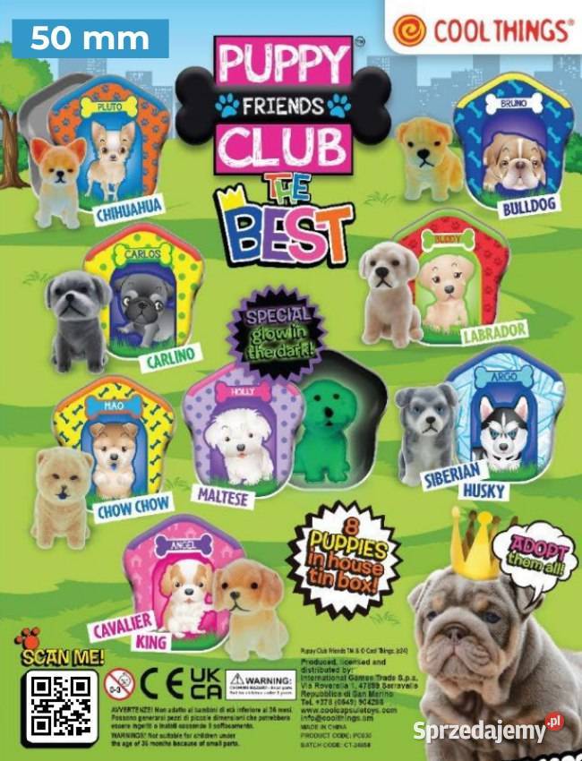Zasyp do automatów PUPPY CLUB FRIENDS THE BEST