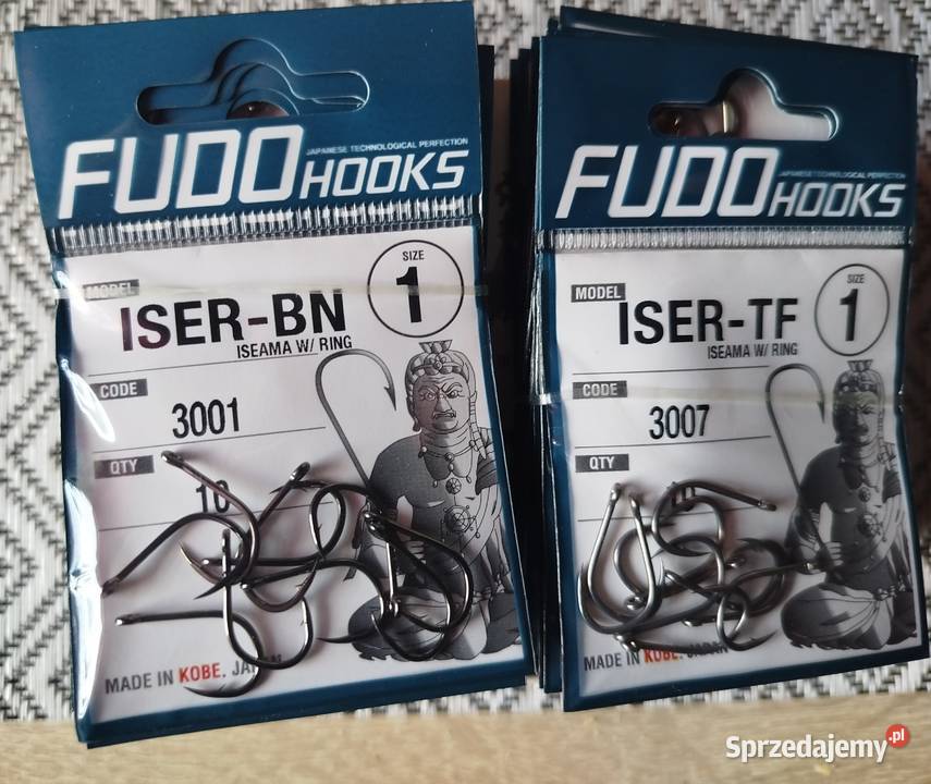 Sprzedam haczyki Fudo Hooks Duża ilość różne Dzierżoniów