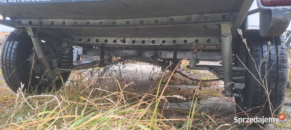 Przyczepa dmc 650 190x100 z hamulcem najazdowym