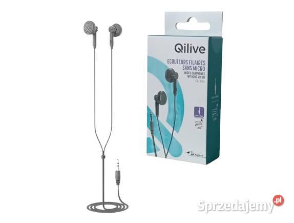 SŁUCHAWKI PRZEWODOWE QILIVE BEZ MICRO Q1346 Rzeszów