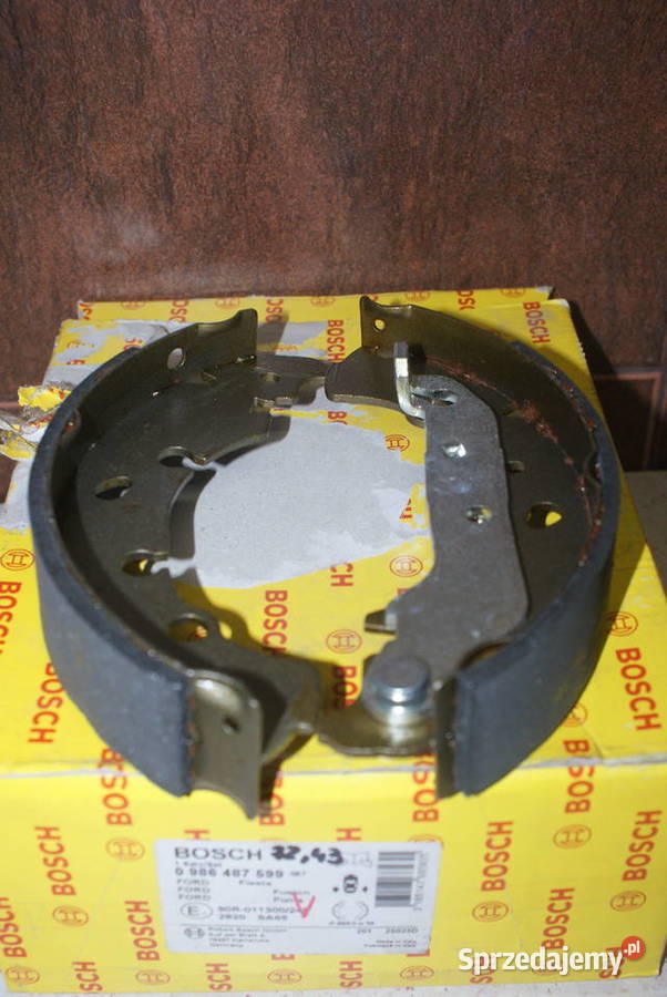 0 986 487 599 BOSCH SZCZĘKI HAMULC FORD FIESTA mazowieckie Białobrzegi