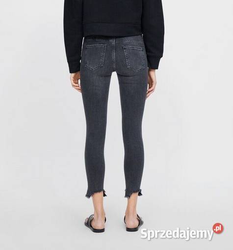 ZARA SPODNIE JEANS JEANSOWE Z OZDOBAMI 36 S wielkopolskie Kalisz