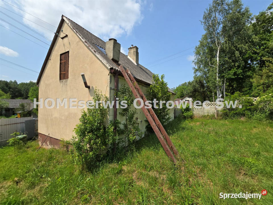 Ogłoszenie dom wolnostojący Kunów 45m2 asfalt Sprzedaż Domy
