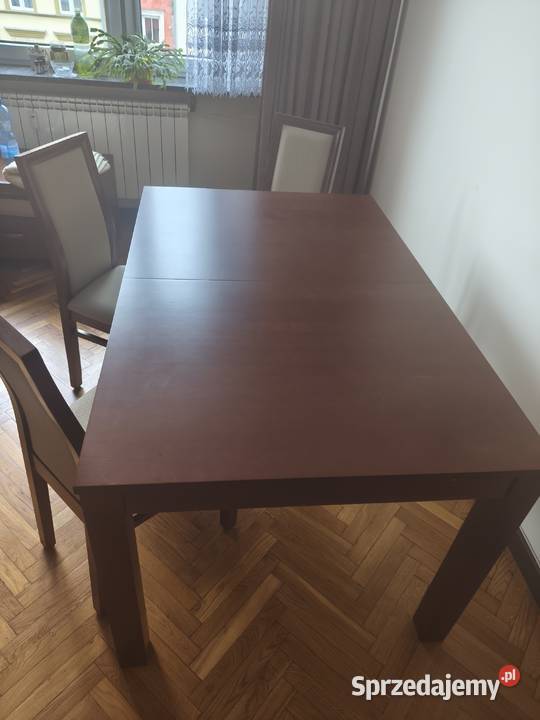 Do sprzedania stół rozkładany 6 krzesel Nysa sprzedam