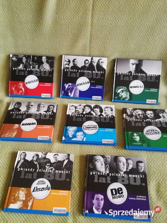 Gwiazdy Polskiej Muzyki Lat 80 CD Zestaw 8 płyt CD Szczecin sprzedam