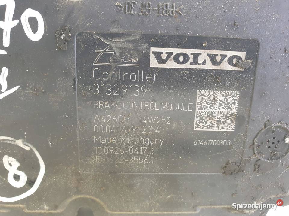 Volvo V70 III S80 II POMPA ABS hamulcowa Układ ABS i ESP