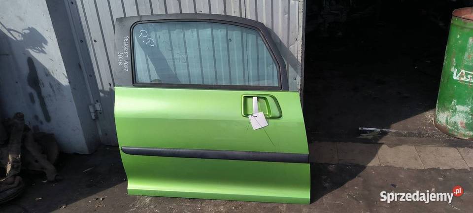 DRZWI PRAWE PRZÓD PEUGEOT 1007 KSH osobowe Lipno