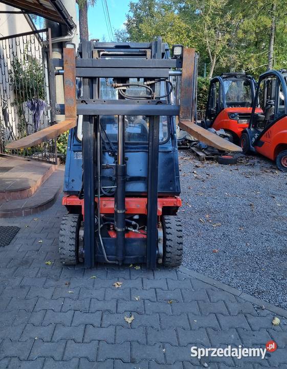 Wózek widłowy Linde H12D Wolny skok Diesel Suchedniów