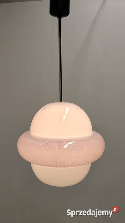 lampa wisząca szklana vintage design łódzkie Radomsko