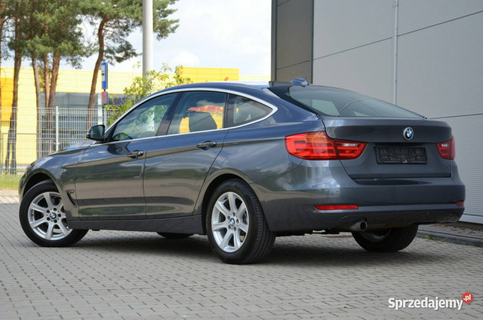 BMW 3GT Opłacona 20i 184 Serwis Bixenon Skóra światła do jazdy dziennej Kutno