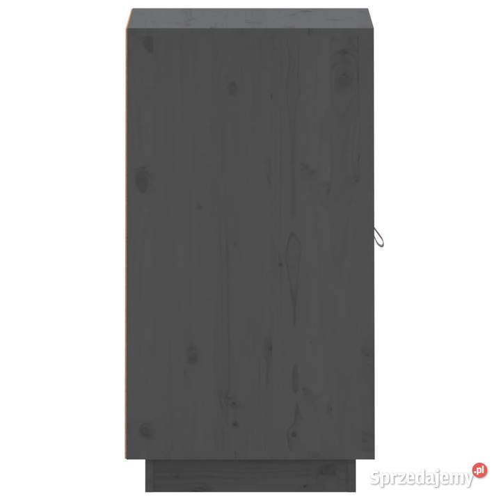 Szafka szara 34x40x75 lite drewno sosnowe Pozostałe
